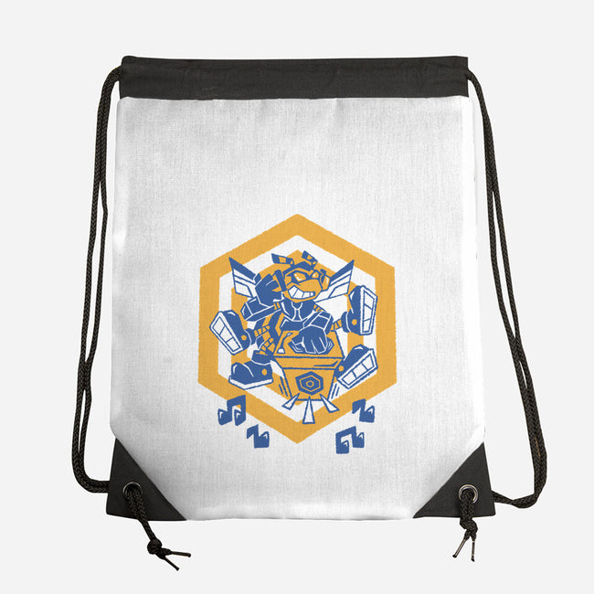 Buzzing Beats-None-Drawstring-Bag-Henrique Torres