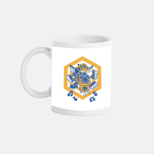 Buzzing Beats-None-Mug-Drinkware-Henrique Torres