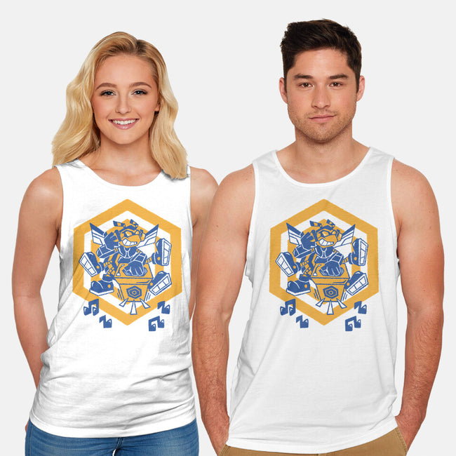 Buzzing Beats-Unisex-Basic-Tank-Henrique Torres