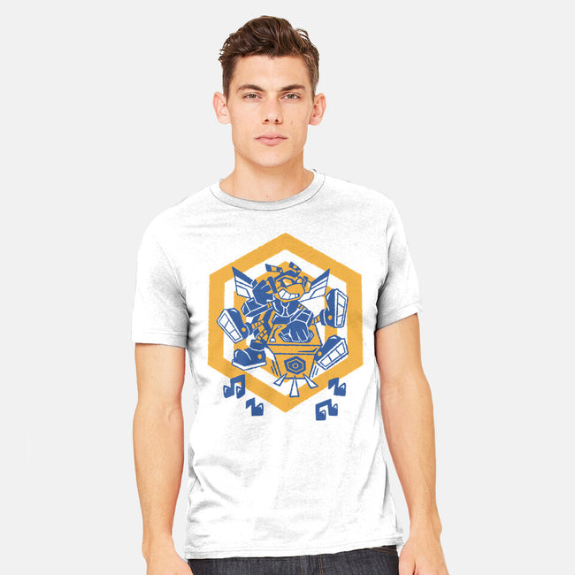 Buzzing Beats-Mens-Heavyweight-Tee-Henrique Torres
