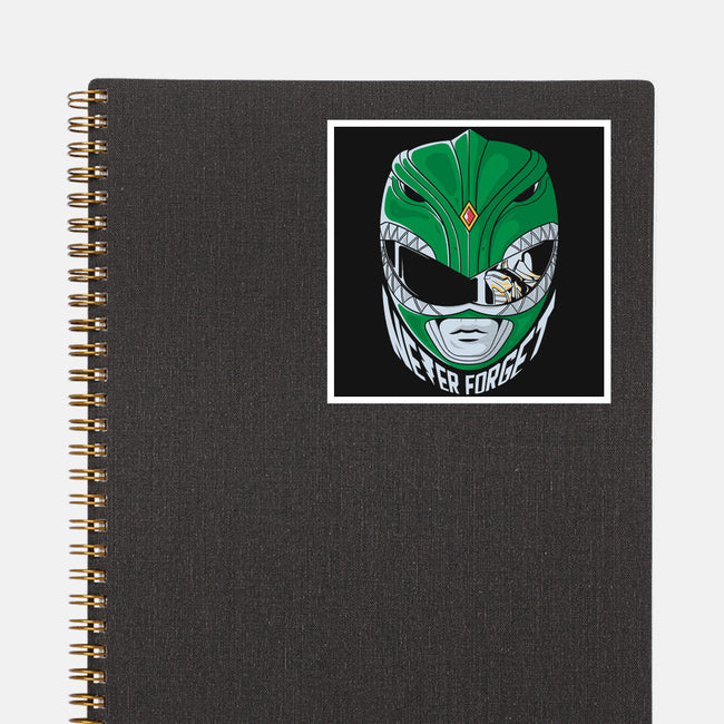 Never Forget Green-None-Glossy-Sticker-Eoli Studio