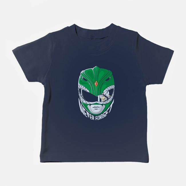 Never Forget Green-Baby-Basic-Tee-Eoli Studio