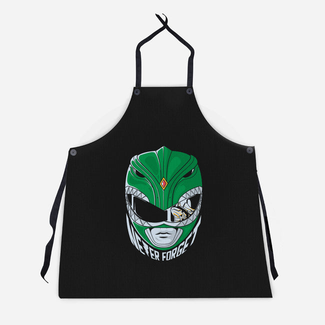 Never Forget Green-Unisex-Kitchen-Apron-Eoli Studio
