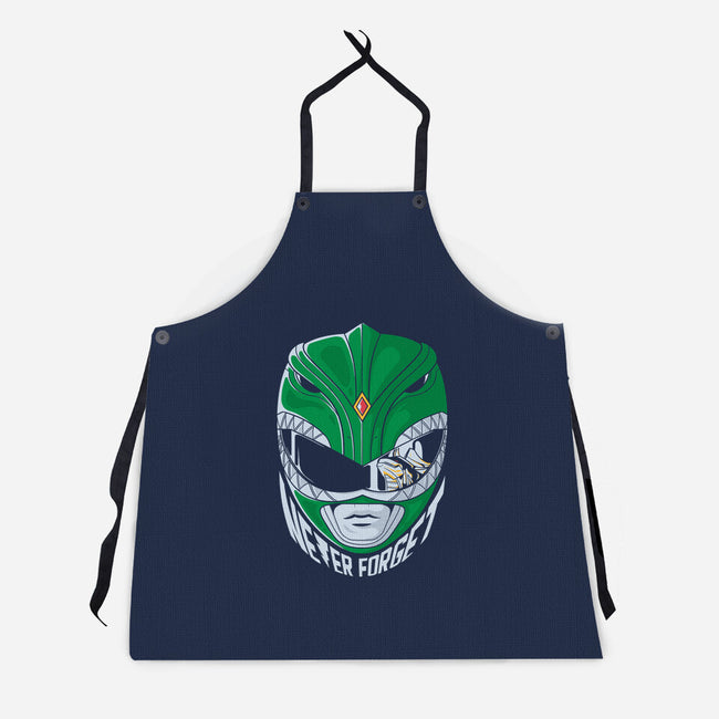 Never Forget Green-Unisex-Kitchen-Apron-Eoli Studio