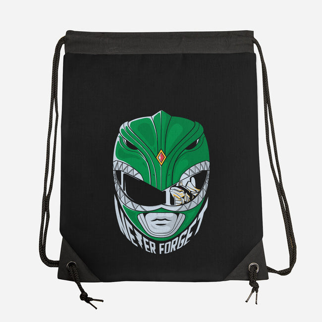 Never Forget Green-None-Drawstring-Bag-Eoli Studio