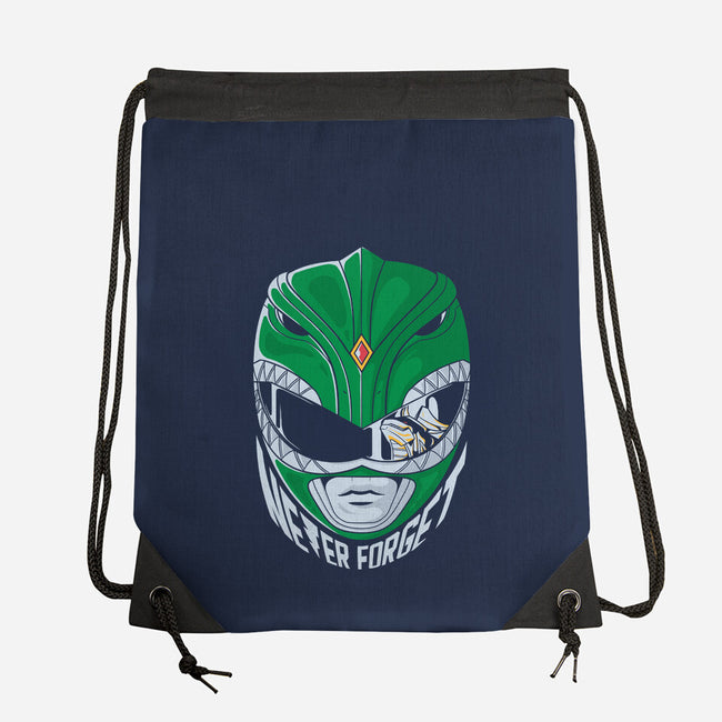 Never Forget Green-None-Drawstring-Bag-Eoli Studio