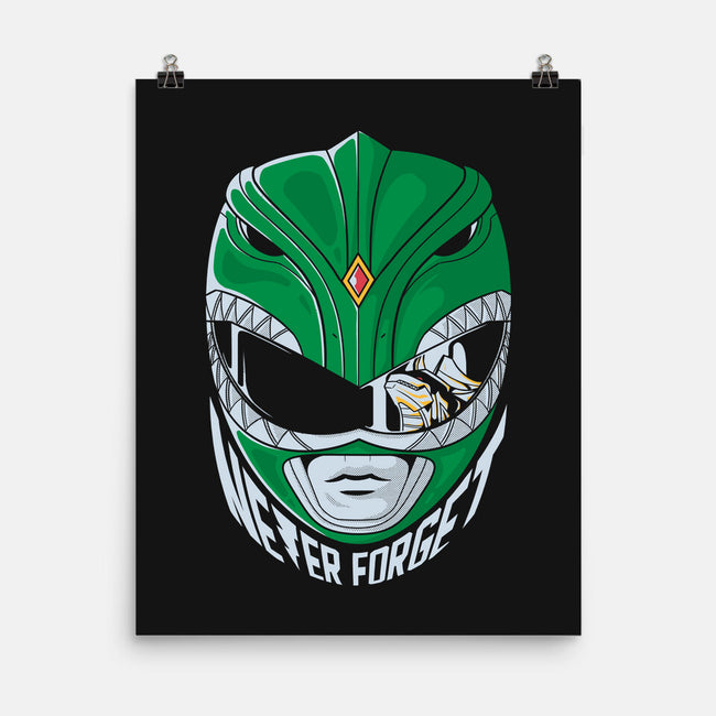 Never Forget Green-None-Matte-Poster-Eoli Studio
