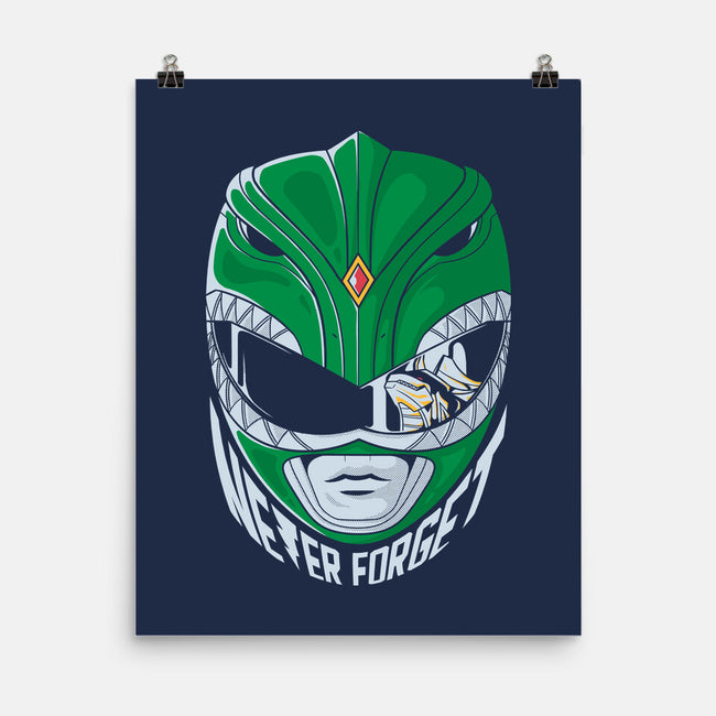 Never Forget Green-None-Matte-Poster-Eoli Studio