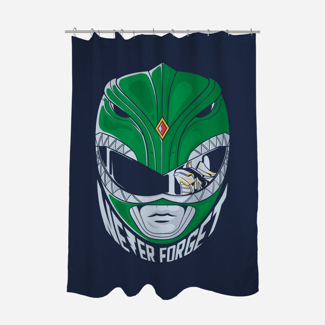 Never Forget Green-None-Polyester-Shower Curtain-Eoli Studio