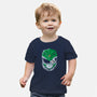 Never Forget Green-Baby-Basic-Tee-Eoli Studio