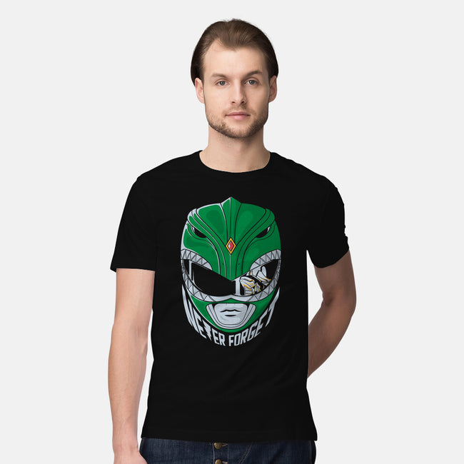 Never Forget Green-Mens-Premium-Tee-Eoli Studio