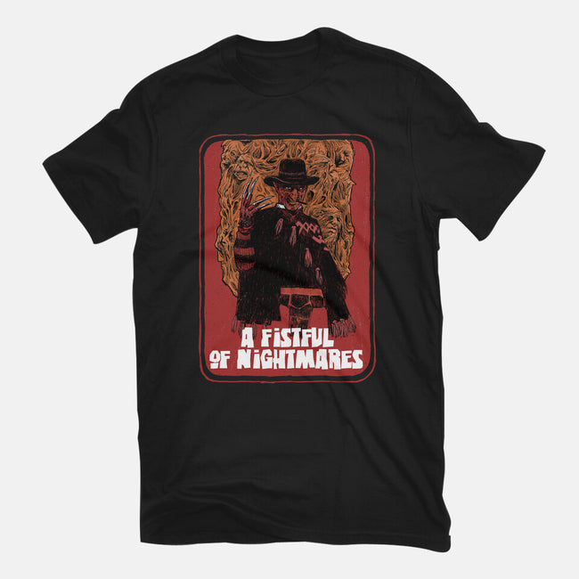 A Fistful Of Nightmares-Womens-Fitted-Tee-zascanauta