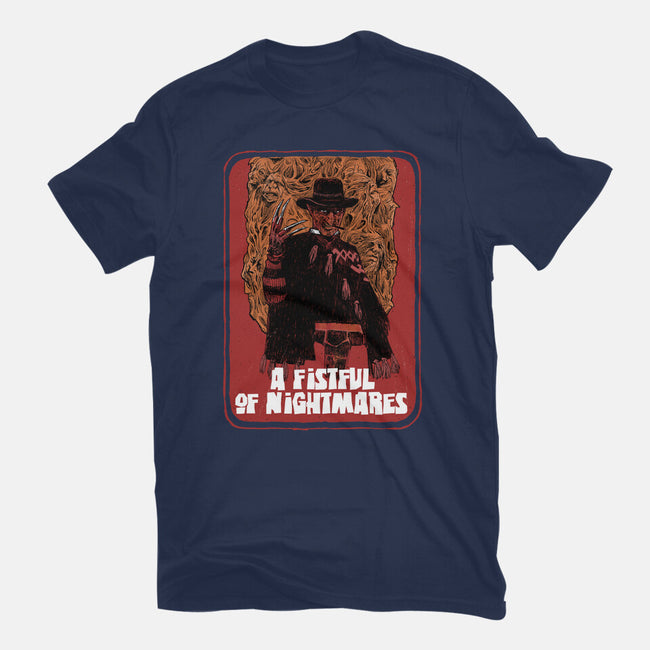 A Fistful Of Nightmares-Womens-Fitted-Tee-zascanauta
