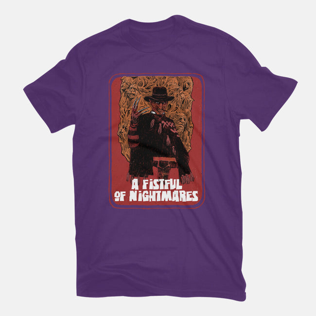 A Fistful Of Nightmares-Womens-Fitted-Tee-zascanauta