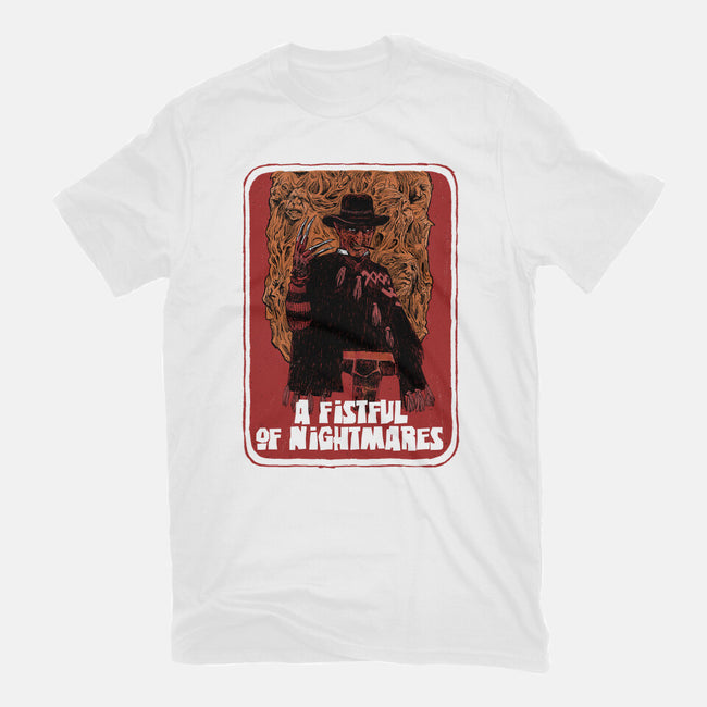 A Fistful Of Nightmares-Womens-Fitted-Tee-zascanauta