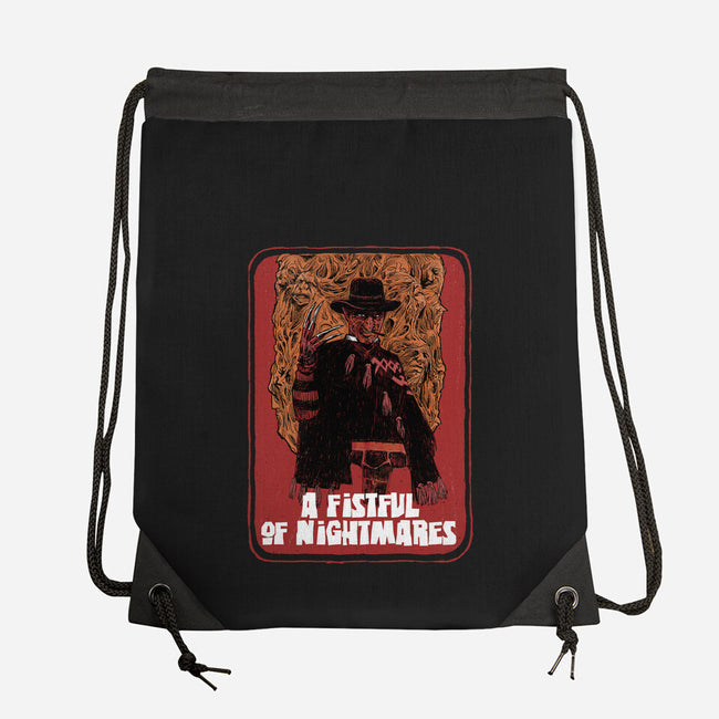 A Fistful Of Nightmares-None-Drawstring-Bag-zascanauta