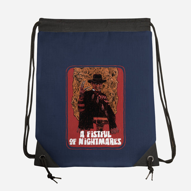 A Fistful Of Nightmares-None-Drawstring-Bag-zascanauta