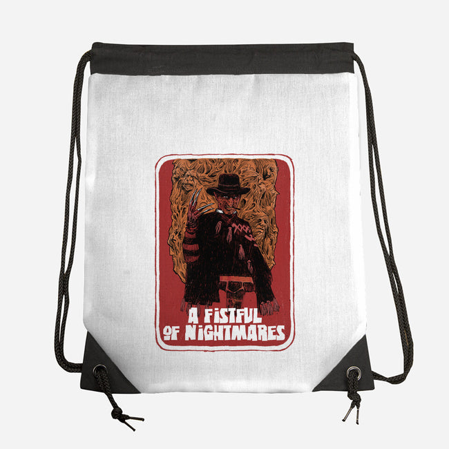 A Fistful Of Nightmares-None-Drawstring-Bag-zascanauta