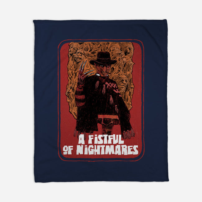 A Fistful Of Nightmares-None-Fleece-Blanket-zascanauta