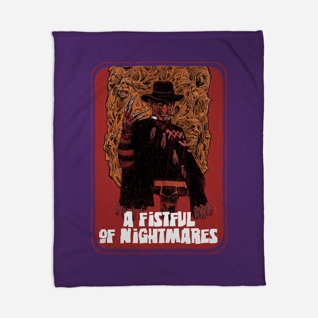 A Fistful Of Nightmares-None-Fleece-Blanket-zascanauta