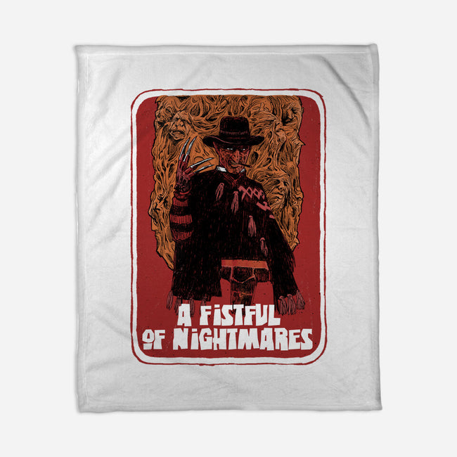 A Fistful Of Nightmares-None-Fleece-Blanket-zascanauta