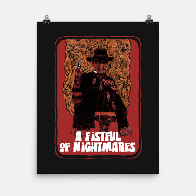 A Fistful Of Nightmares-None-Matte-Poster-zascanauta