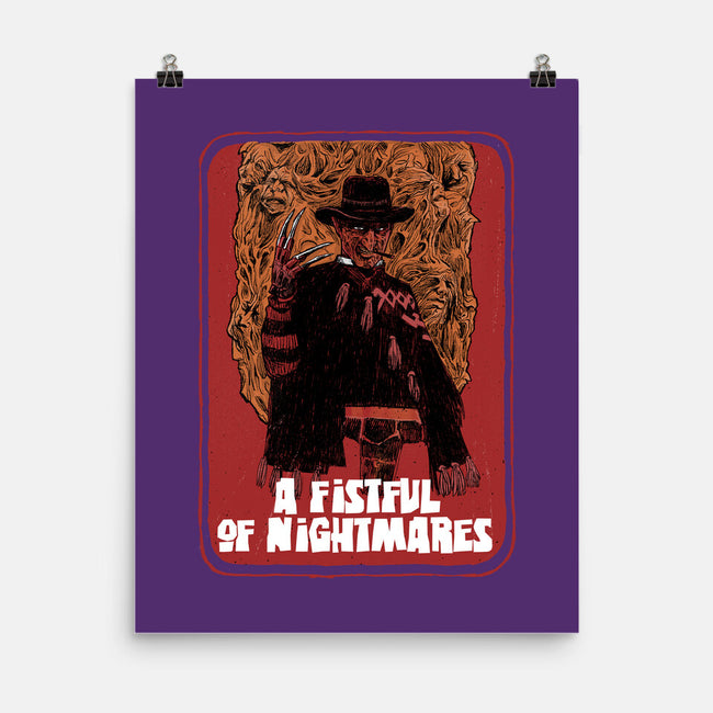 A Fistful Of Nightmares-None-Matte-Poster-zascanauta