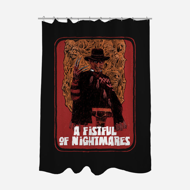 A Fistful Of Nightmares-None-Polyester-Shower Curtain-zascanauta