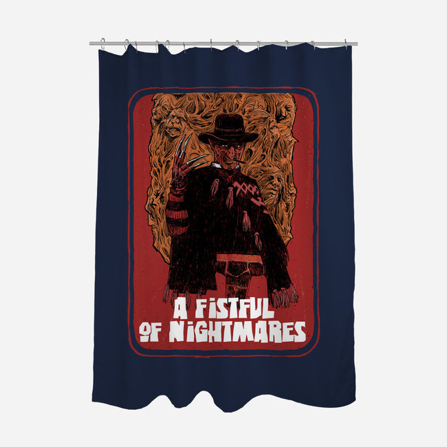 A Fistful Of Nightmares-None-Polyester-Shower Curtain-zascanauta