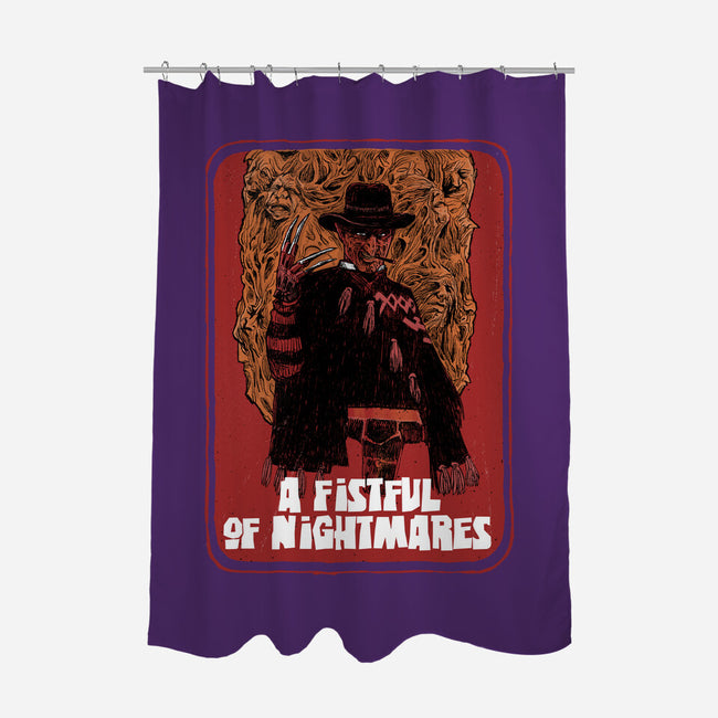 A Fistful Of Nightmares-None-Polyester-Shower Curtain-zascanauta
