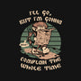 Medieval Character Hates Adventure-Womens-V-Neck-Tee-Studio Mootant