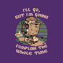 Medieval Character Hates Adventure-Youth-Basic-Tee-Studio Mootant