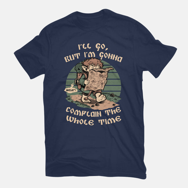 Medieval Character Hates Adventure-Womens-Fitted-Tee-Studio Mootant