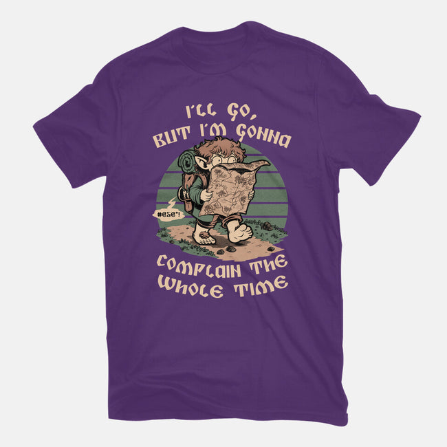 Medieval Character Hates Adventure-Womens-Fitted-Tee-Studio Mootant