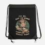 Medieval Character Hates Adventure-None-Drawstring-Bag-Studio Mootant
