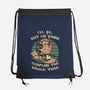 Medieval Character Hates Adventure-None-Drawstring-Bag-Studio Mootant