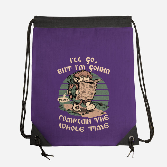Medieval Character Hates Adventure-None-Drawstring-Bag-Studio Mootant