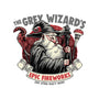 Grey Wizard Fireworks-Womens-V-Neck-Tee-momma_gorilla