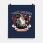 Grey Wizard Fireworks-None-Matte-Poster-momma_gorilla