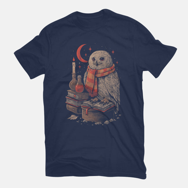 Mystic Owl-Mens-Heavyweight-Tee-eduely