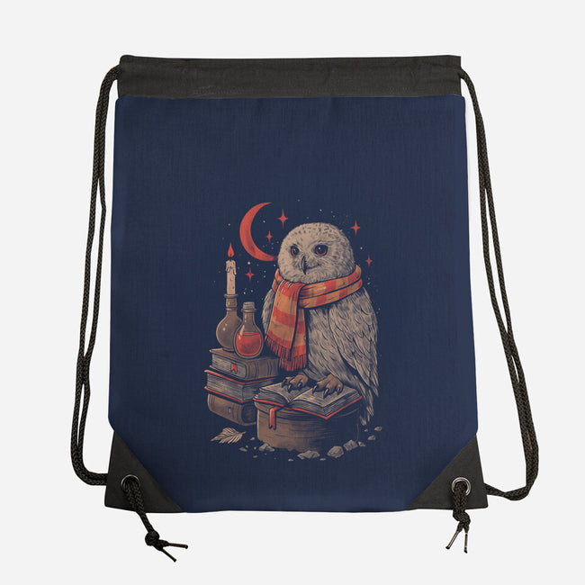 Mystic Owl-None-Drawstring-Bag-eduely