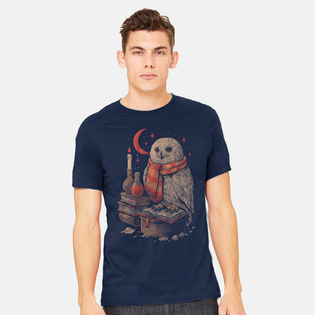 Mystic Owl-Mens-Heavyweight-Tee-eduely