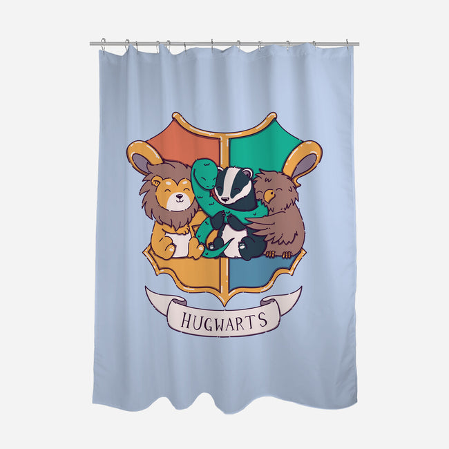 Hugwarts-None-Polyester-Shower Curtain-sebasebi