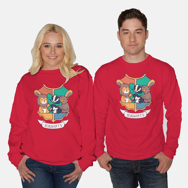 Hugwarts-Unisex-Crew Neck-Sweatshirt-sebasebi