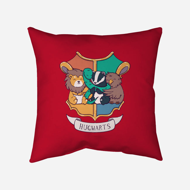 Hugwarts-None-Removable Cover w Insert-Throw Pillow-sebasebi