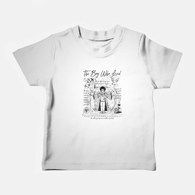 Vitruvian Wizard-Baby-Basic-Tee-Arigatees