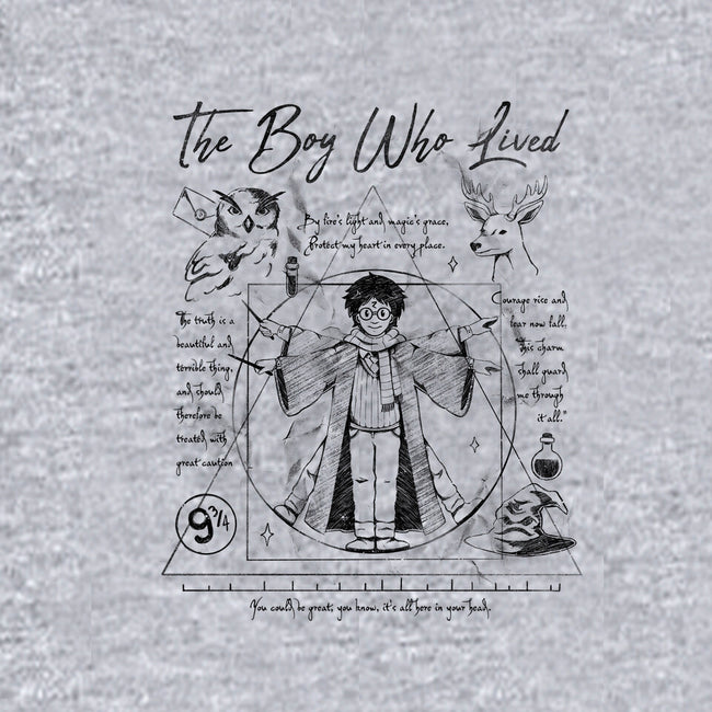 Vitruvian Wizard-Unisex-Basic-Tee-Arigatees