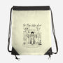Vitruvian Wizard-None-Drawstring-Bag-Arigatees