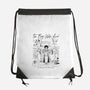 Vitruvian Wizard-None-Drawstring-Bag-Arigatees