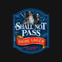 Shall Not Pass Lager-Mens-Heavyweight-Tee-NMdesign